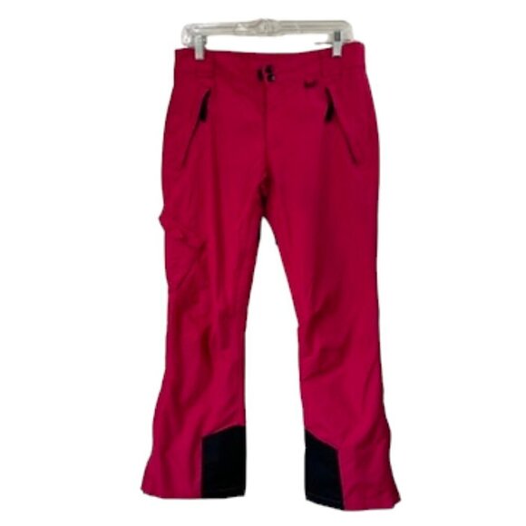 Slalom Hot Pink Snow Ski Snowboard Pants, Fuchsia, Small - Picture 1 of 10
